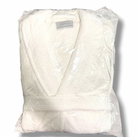 Turkish Classic Other - New Sealed Turkish Towel Company Robe Plush White Heavy Terry Cloth One Size